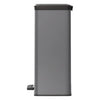Duo Pedal Bin Deco 26L+26L Cool Grey