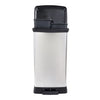 Duo Pedal Bin Deco 23L+23L Silver