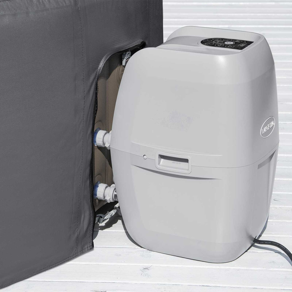 Cover PVC and POM Grey