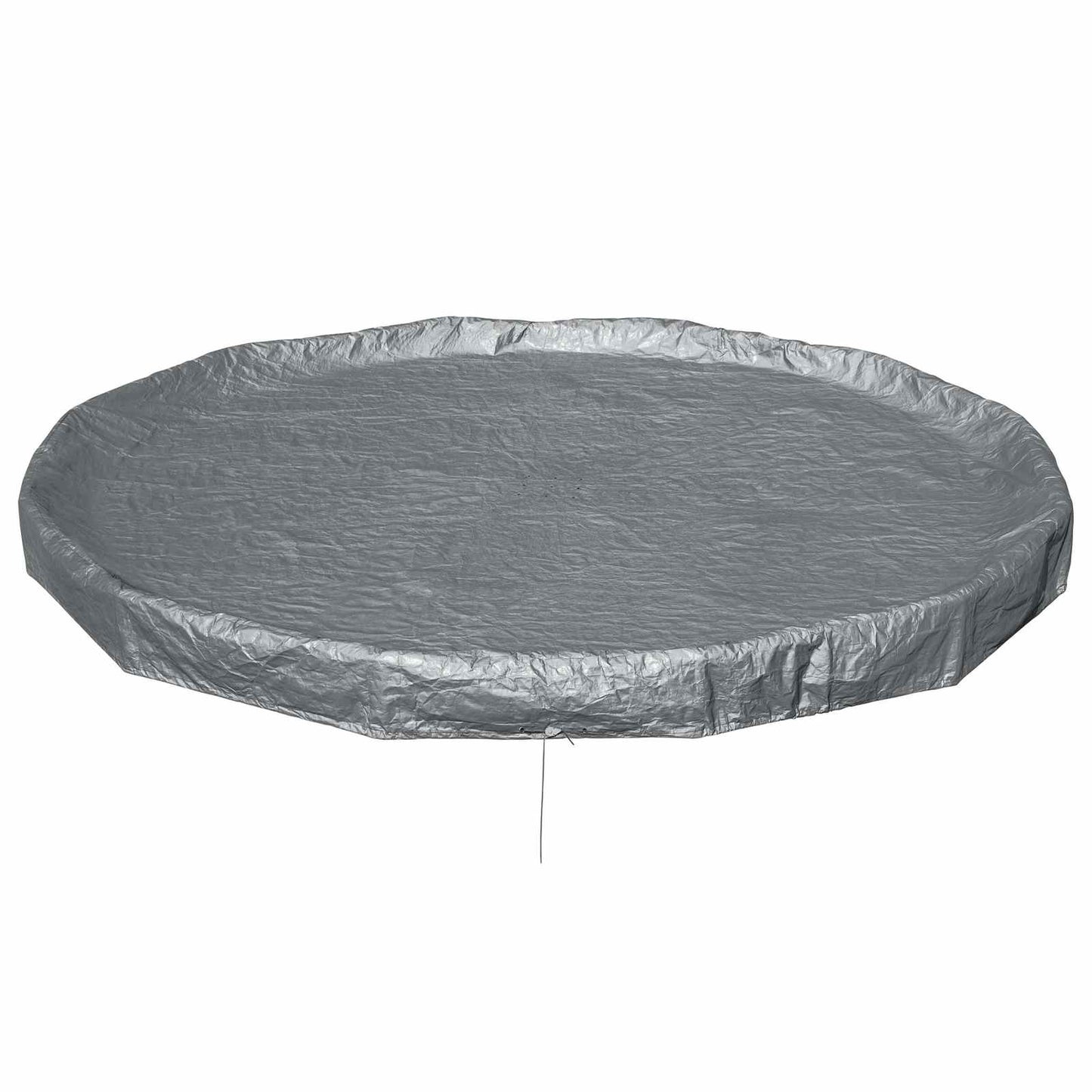 Pool Cover Ø3.66 m Round Polyester Grey