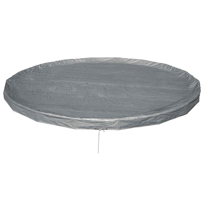 Pool Cover Ø5.49 m Round Polyester Grey