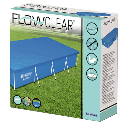 Pool Cover | Blue | Polyethylene | 400 x 211 cm | Durable | Pool Cover