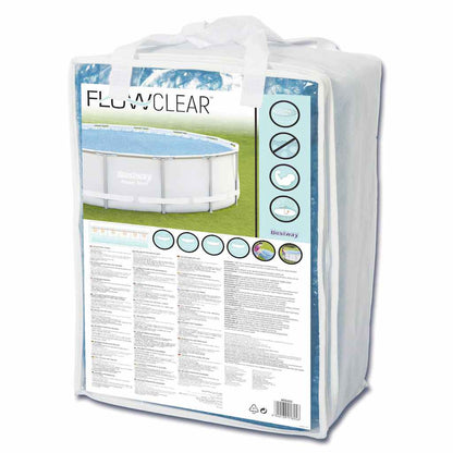 Solar Pool Cover | Blue | Polyethylene | Fits pools up to 457 cm wide