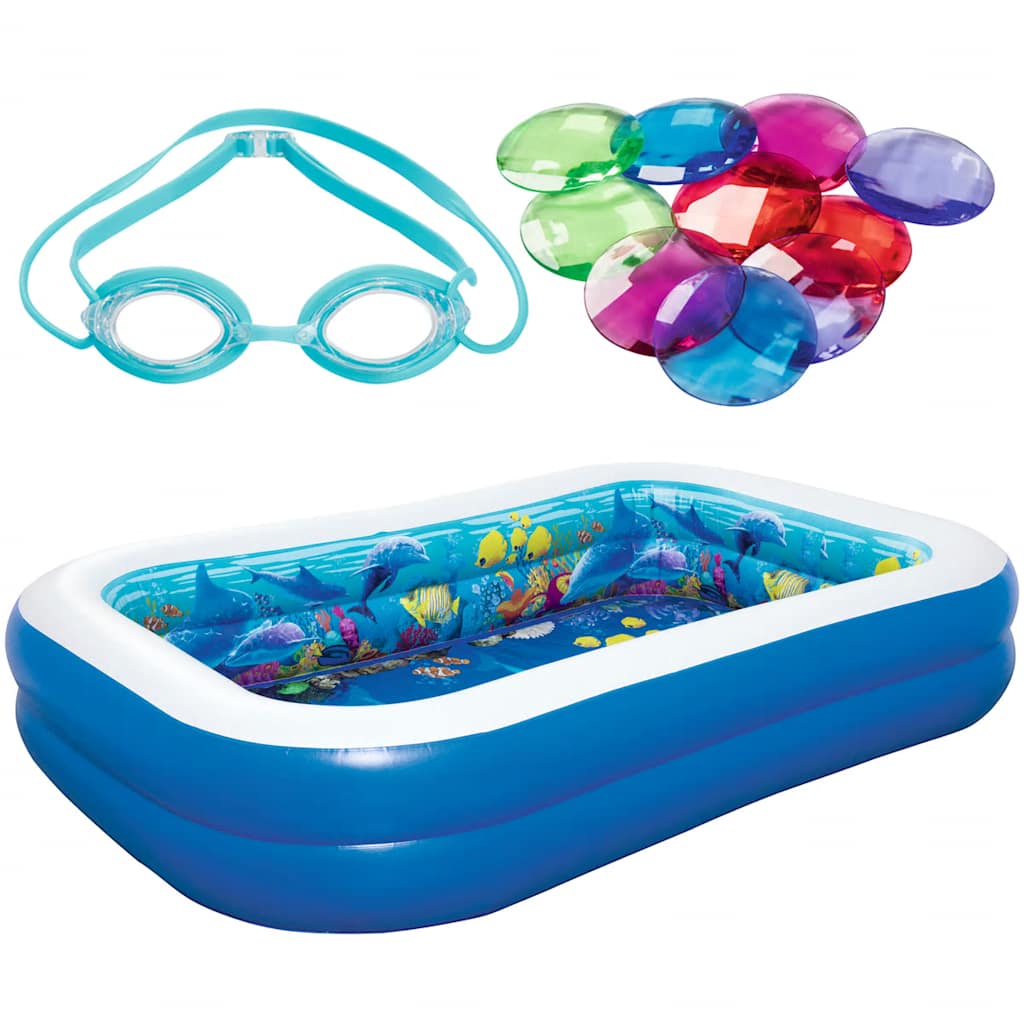 Swimming Pool | Blue | Vinyl | Large | Tough | Inflatable Pool