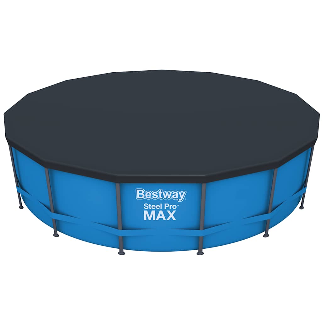 Pool Cover | Anthracite | PVC | 457 cm diameter | Durable | Pool Cover