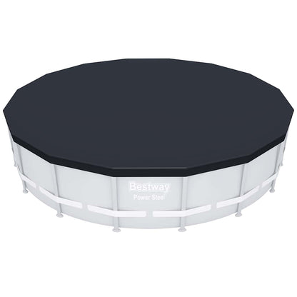 Pool Cover | Anthracite | PVC | 488 cm diameter |  Waterproof materials