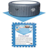 Pool Floor Protectors 8 pcs Blue 58220