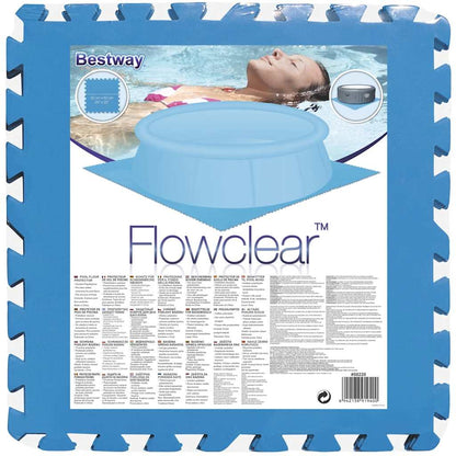 Pool Floor Protector | Blue | Polyethylene foam | 50 x 50 cm per tile
