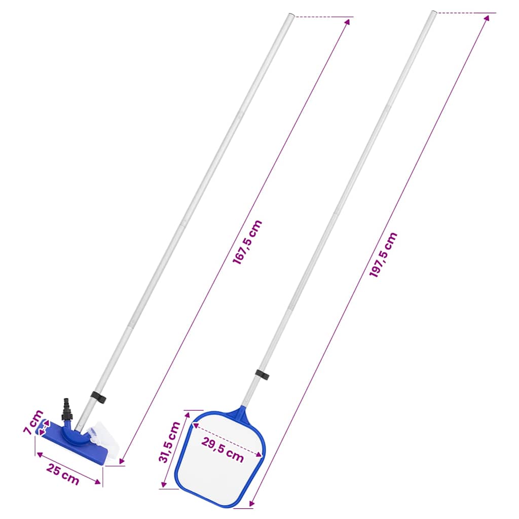 Pool Maintenance Kit | Blue, White | ABS