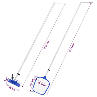 Pool Maintenance Kit | Blue, White | ABS