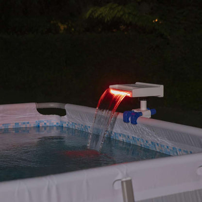 LED Waterfall | White and blue | ABS, PP, PVC, rubber | Medium