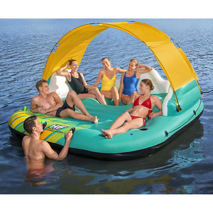 Inflatable Island | Blue | Vinyl | Large | Collapsible