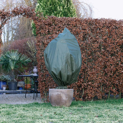 Winter Fleece Covers 3 pcs 50 g/m² 100x50 cm Green
