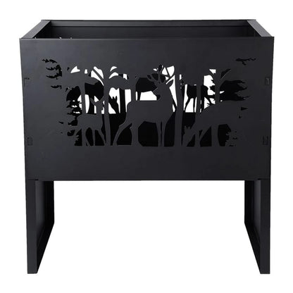 Esschert Design Fire Basket Deer Rectangular