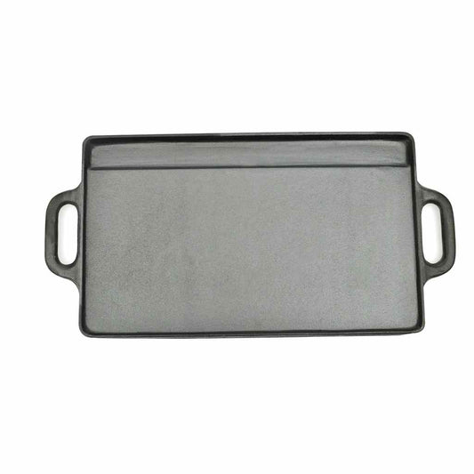 Grill Platter Cast Iron Reversible 50x23 cm