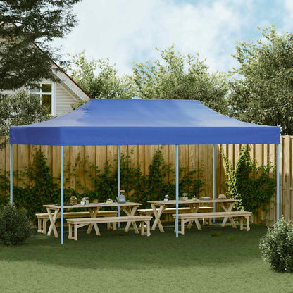Foldable Tent Pop-Up 3x6 m Blue
