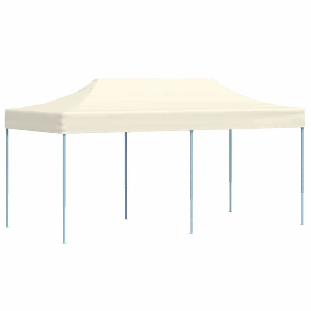 Foldable Tent Pop-Up 3x6 m Cream White