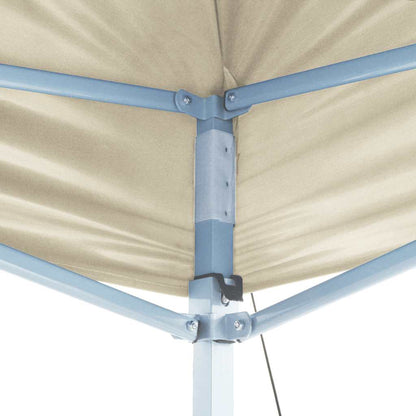 Foldable Tent Pop-Up 3x6 m Cream White