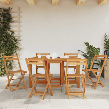 Patio Table 51.1"x35.4"x28.3" Solid Acacia Wood