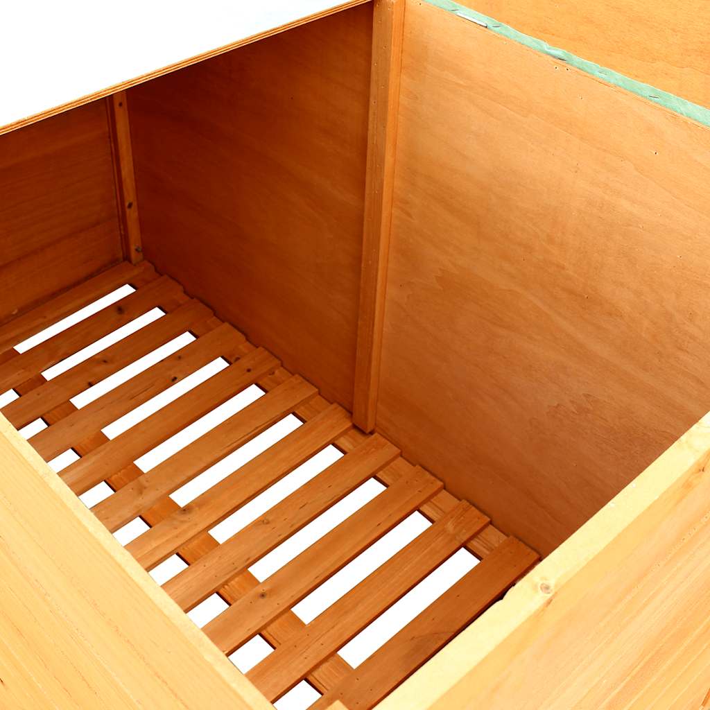 Patio Storage Box 49.6"x28.3"x28.3" Wood