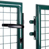 Fence Gate Steel 120.5"x59.1" Green