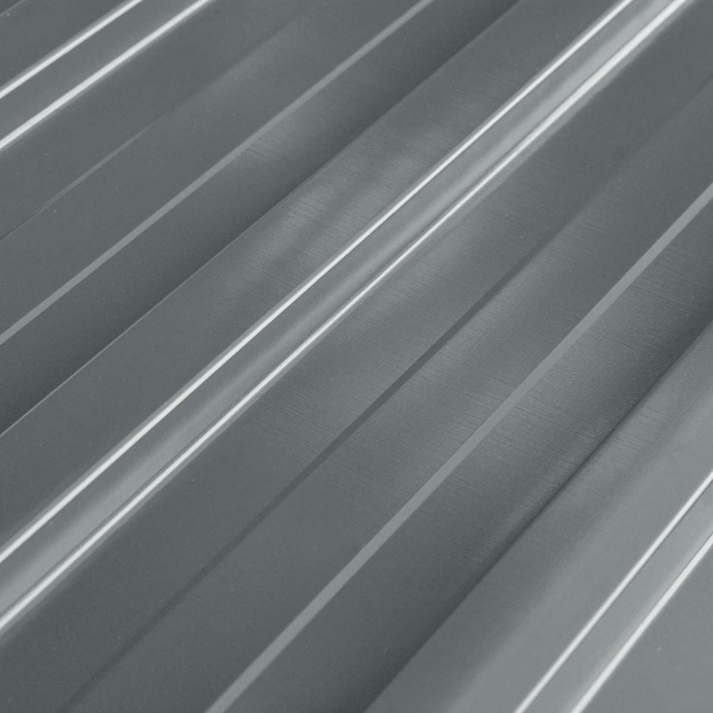 Roof Panel 12 pcs Grey 50.79 x 17.72 in Galvanised steel