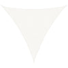 Sunshade Sail HDPE Triangular 3.6x3.6x3.6 m White