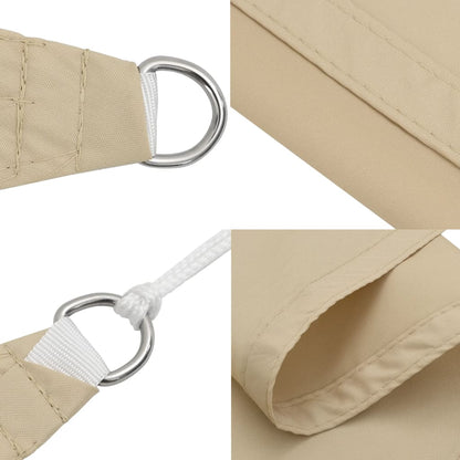Sunshade Sail Oxford Fabric Square 2x2 m Beige