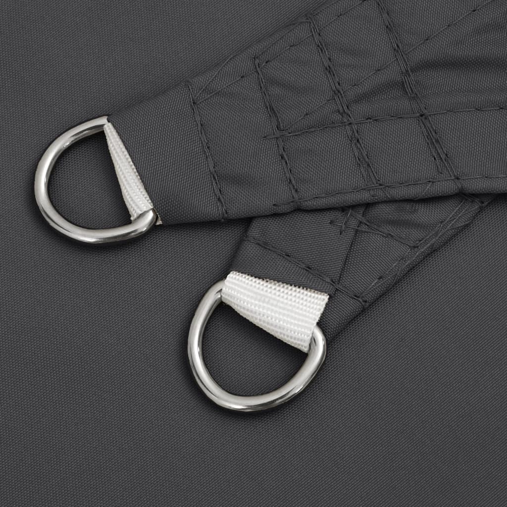Sunshade Sail Oxford Fabric Square 2x2 m Anthracite