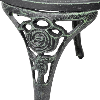 Garden Chair |  Set of 2 | Green | Cast aluminium, cast iron | Standard