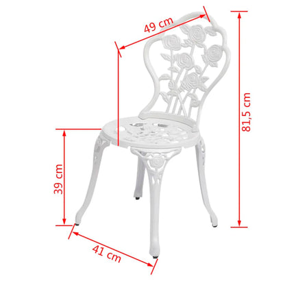 Bistro Chair | Set of 2 | White