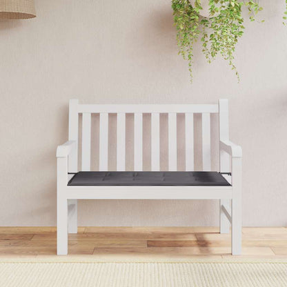 Garden Bench Cushion Anthracite 39.4"x19.7"x1.6" Oxford Fabric