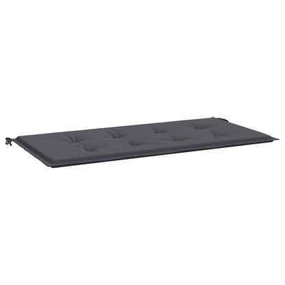 Garden Bench Cushion Anthracite 47.2"x19.7"x1.6" Oxford Fabric