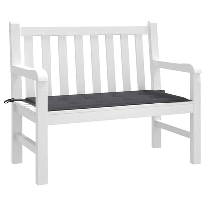 Garden Bench Cushion Anthracite 47.2"x19.7"x1.6" Oxford Fabric