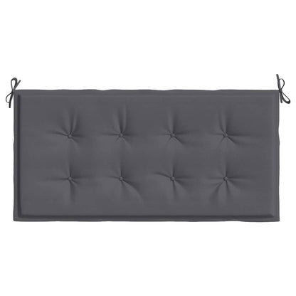 Garden Bench Cushion Anthracite 47.2"x19.7"x1.6" Oxford Fabric