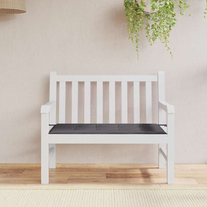 Garden Bench Cushion Anthracite 47.2"x19.7"x1.6" Oxford Fabric
