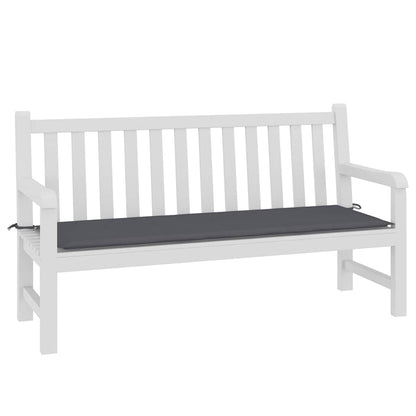 Garden Bench Cushion Anthracite 59.1"x19.7"x1.2" Oxford Fabric