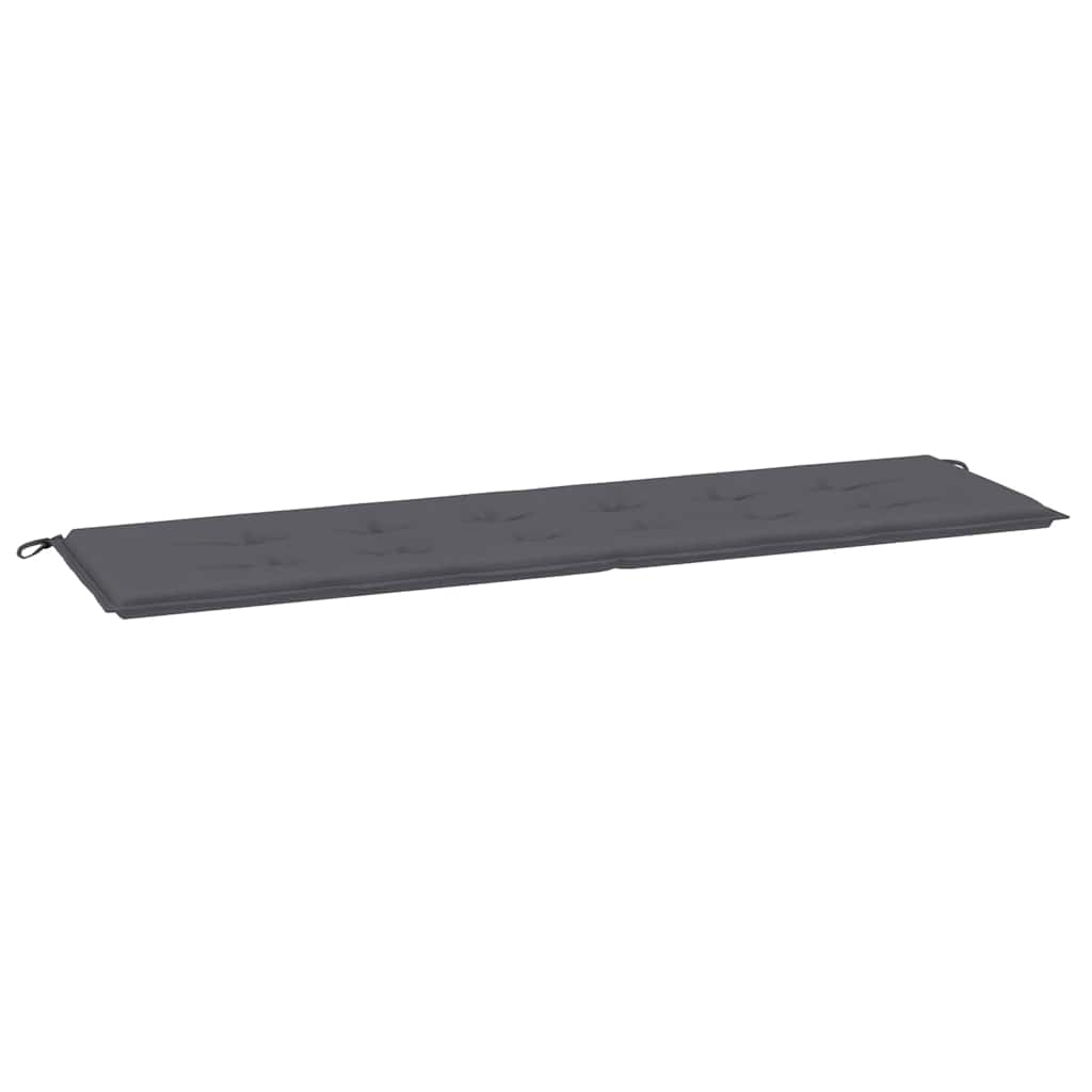 Garden Bench Cushion Anthracite 70.9"x19.7"x1.2" Oxford Fabric