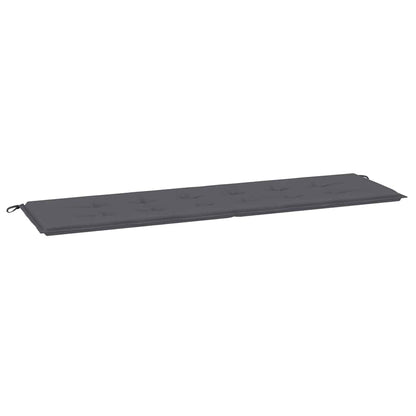 Garden Bench Cushion Anthracite 70.9"x19.7"x1.2" Oxford Fabric