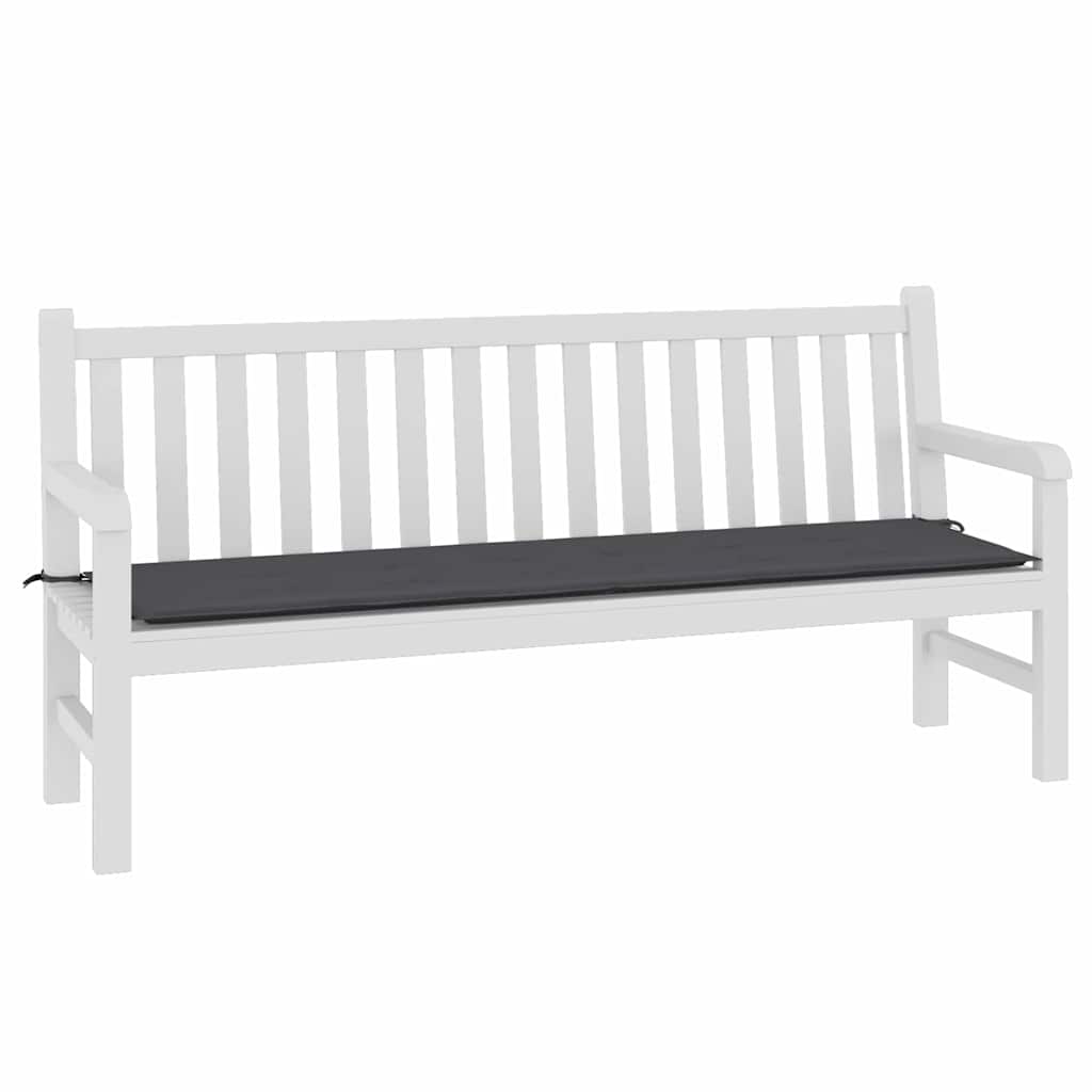 Garden Bench Cushion Anthracite 70.9"x19.7"x1.2" Oxford Fabric