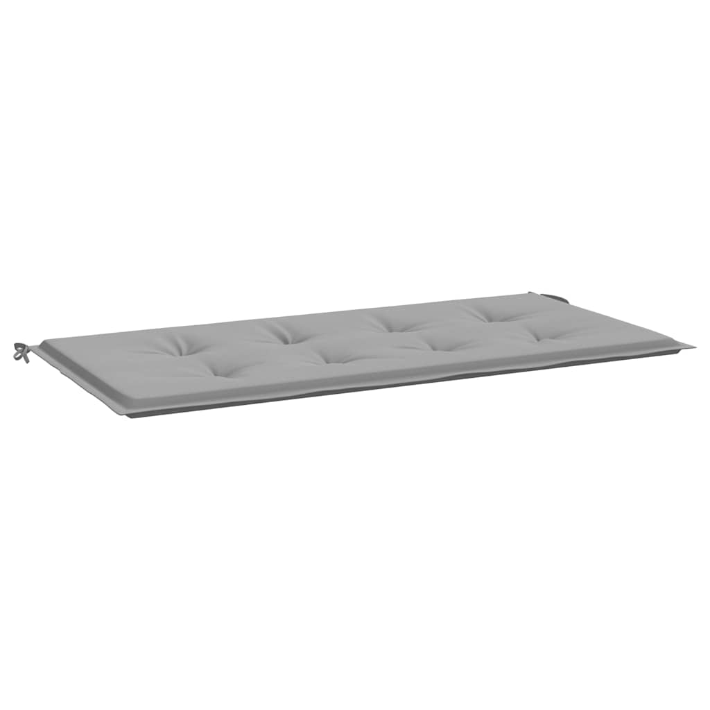 Garden Bench Cushion Gray 47.2"x19.7"x1.6" Oxford Fabric
