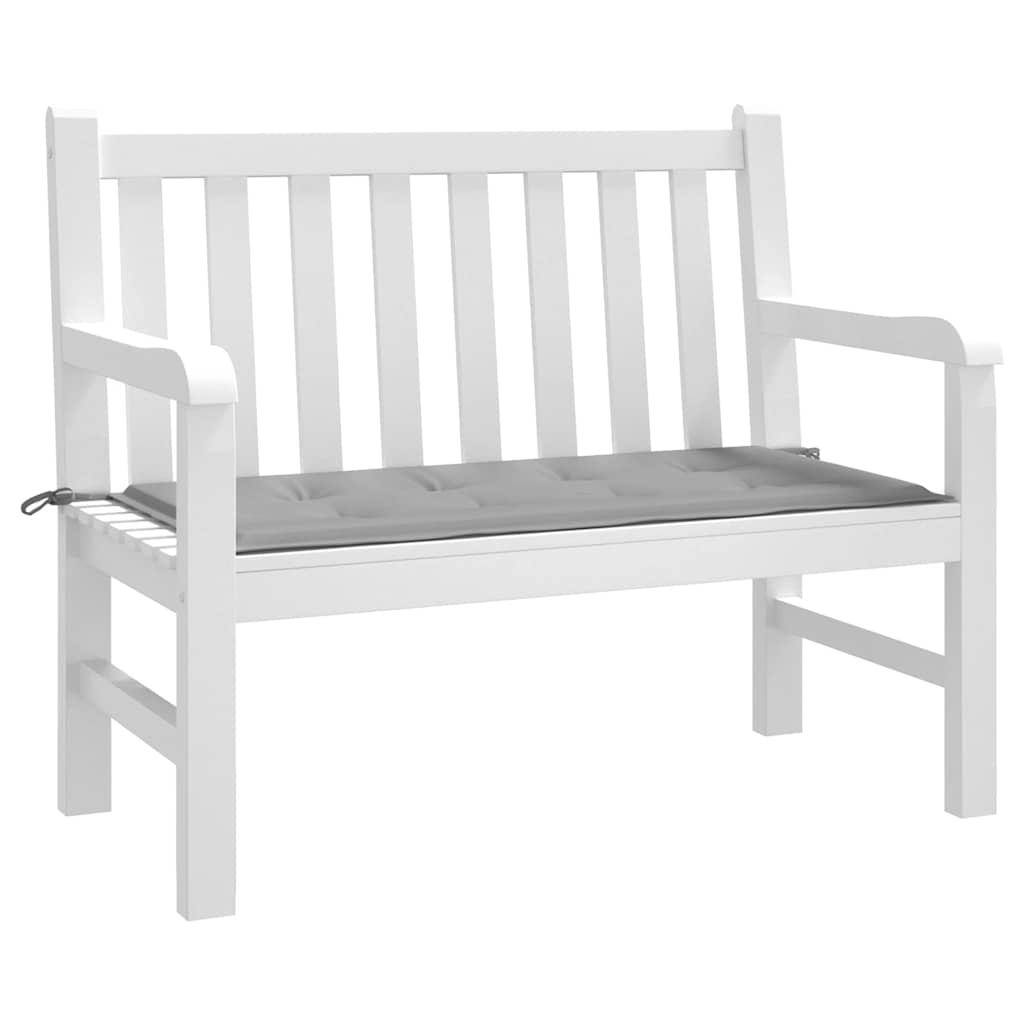 Garden Bench Cushion Gray 47.2"x19.7"x1.6" Oxford Fabric