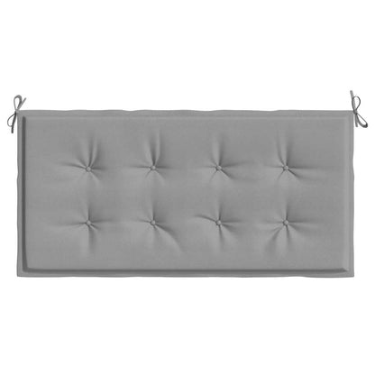 Garden Bench Cushion Gray 47.2"x19.7"x1.6" Oxford Fabric