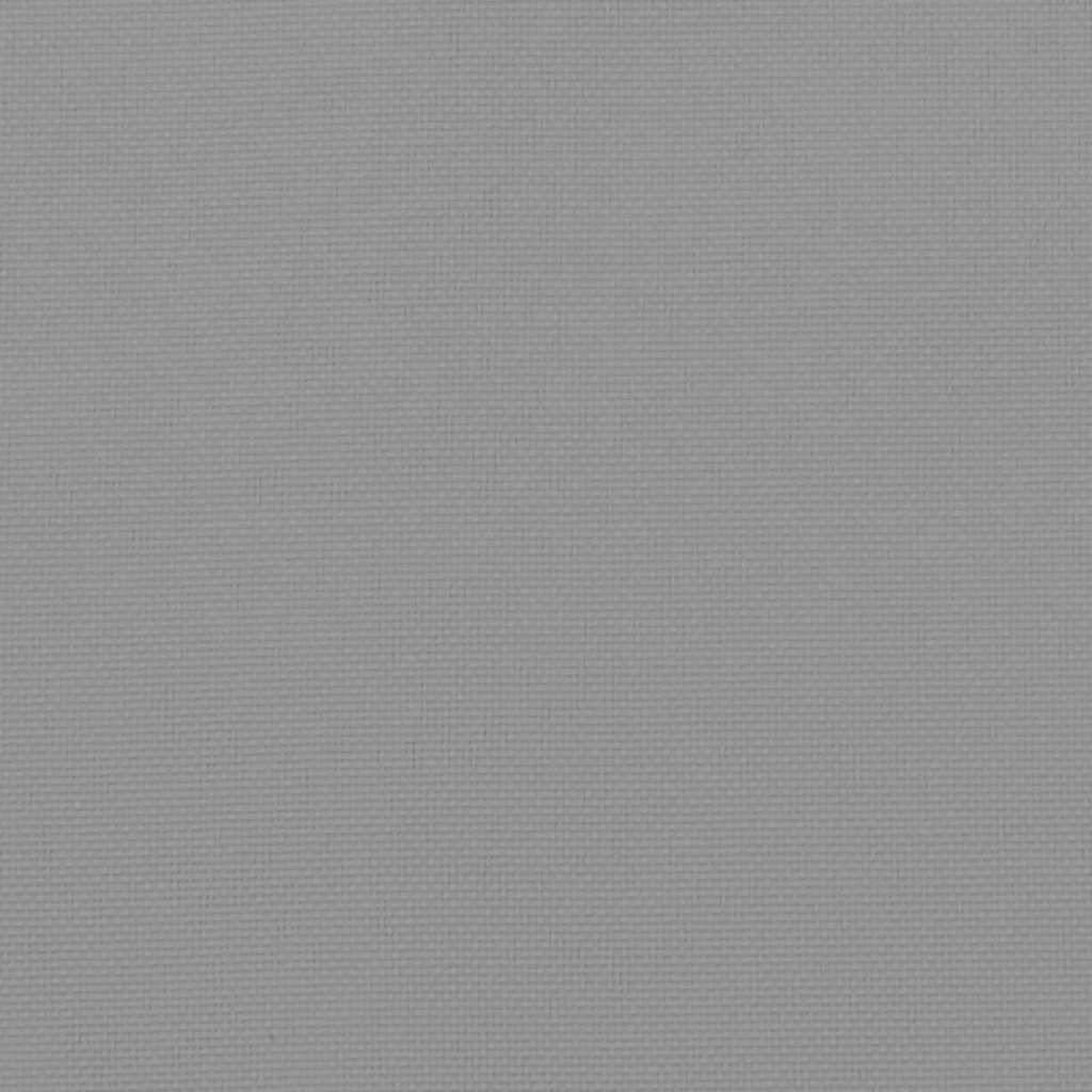 Garden Bench Cushion Gray 47.2"x19.7"x1.6" Oxford Fabric