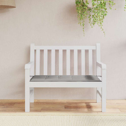 Garden Bench Cushion Gray 47.2"x19.7"x1.6" Oxford Fabric
