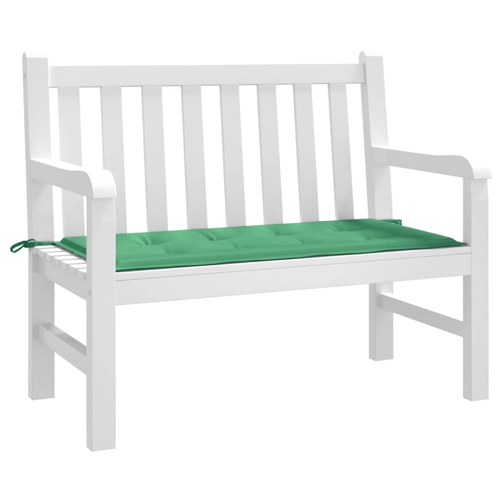 Garden Bench Cushion Green 39.4"x19.7"x1.2" Oxford Fabric