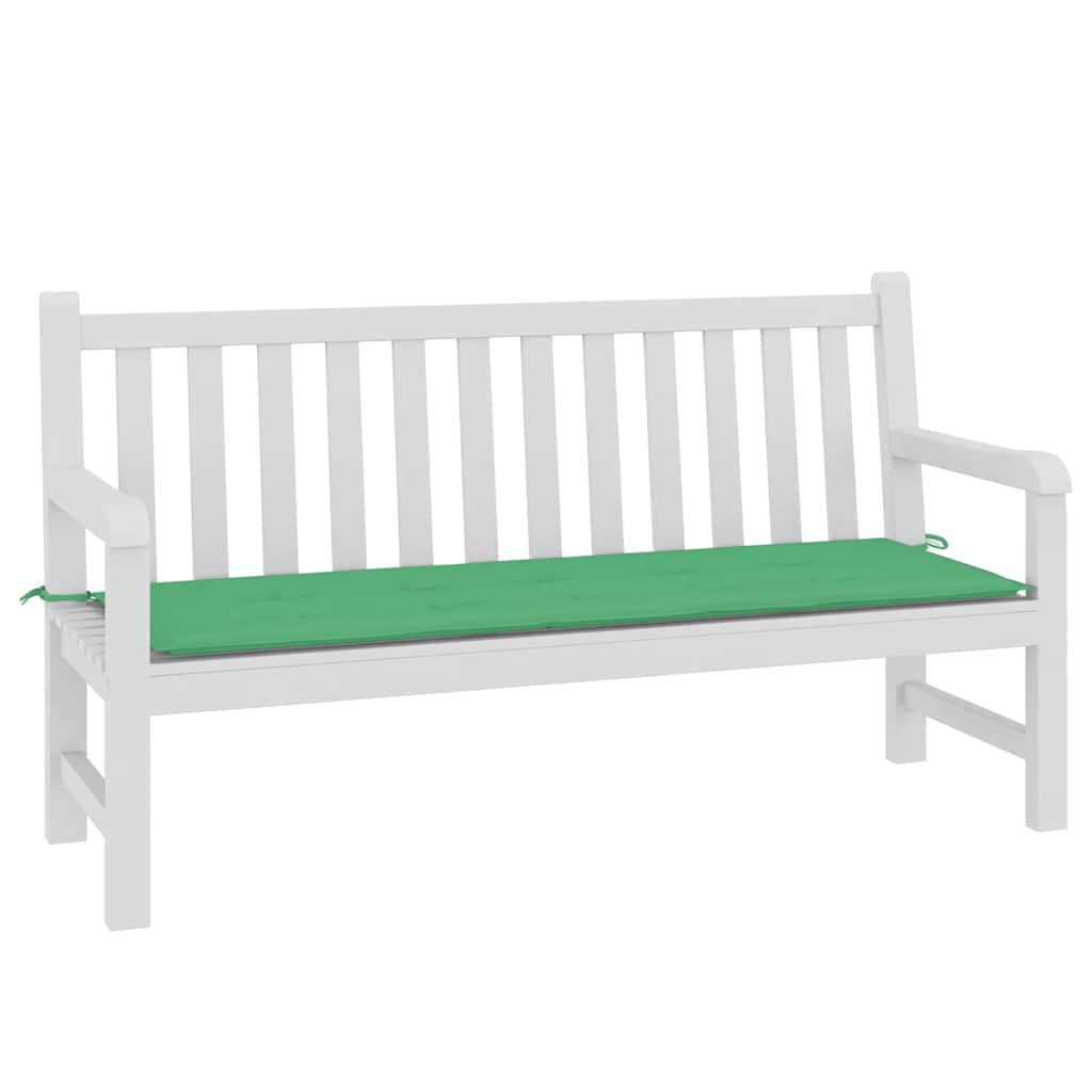 Garden Bench Cushion Green 59.1"x19.7"x1.2" Oxford Fabric