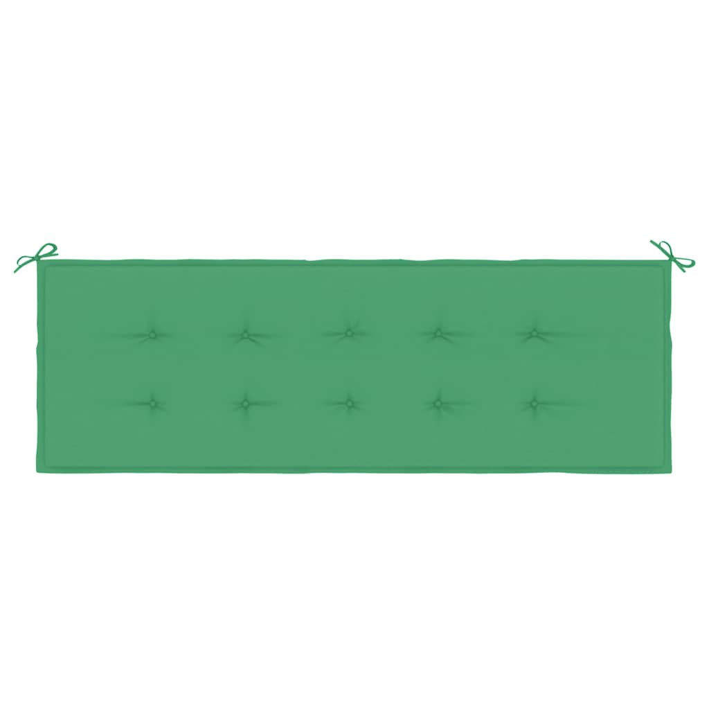 Garden Bench Cushion Green 59.1"x19.7"x1.2" Oxford Fabric