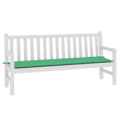 Garden Bench Cushion Green 70.9"x19.7"x1.2" Oxford Fabric