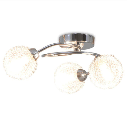 Ceiling Lamp with 3 LED Bulbs G9 120 W